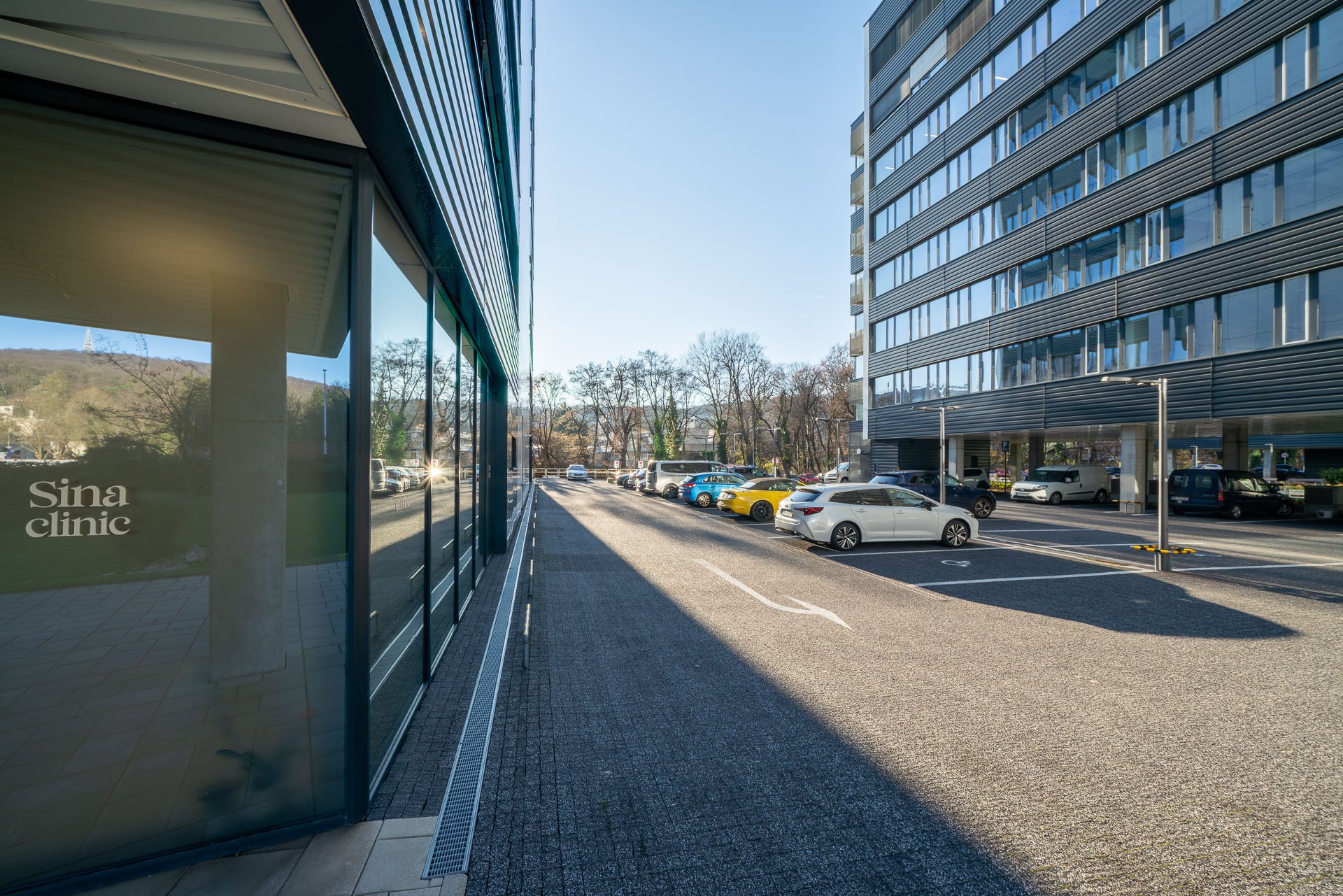 Parkovanie priamo pri klinike